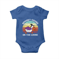 Witchy Silly Goose Baby Onesie Retro Girly Halloween Spooky Goose Lover - Wonder Print Shop