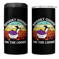 Witchy Silly Goose 4 in 1 Can Cooler Tumbler Retro Girly Halloween Spooky Goose Lover - Wonder Print Shop