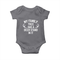 Hunting Baby Onesie My Family Tree Has A Deer Stand In It - Wonder Print Shop