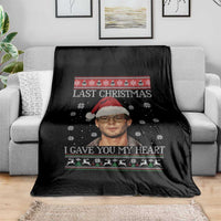 Christmas Jeffrey Dahmer Throw Blanket True Crime I Gave You My Heart Christmas - Wonder Print Shop