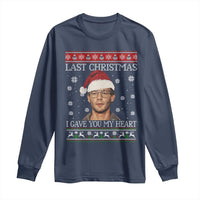 Christmas Jeffrey Dahmer Long Sleeve Shirt True Crime I Gave You My Heart Christmas - Wonder Print Shop