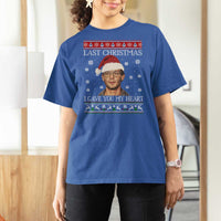 Christmas Jeffrey Dahmer T Shirt For Women True Crime I Gave You My Heart Christmas - Wonder Print Shop