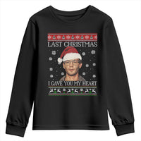 Christmas Jeffrey Dahmer Youth Sweatshirt True Crime I Gave You My Heart Christmas - Wonder Print Shop