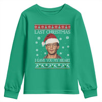 Christmas Jeffrey Dahmer Youth Sweatshirt True Crime I Gave You My Heart Christmas - Wonder Print Shop