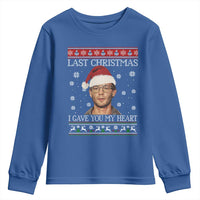 Christmas Jeffrey Dahmer Youth Sweatshirt True Crime I Gave You My Heart Christmas - Wonder Print Shop