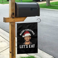 True Crime Ugly Christmas Garden Flag Funny Jeffrey Dahmer Merry Xmas Lets Eat - Wonder Print Shop