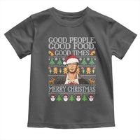 True Crime Ugly Christmas Toddler T Shirt Funny Jeffrey Dahmer Good Food Sick Humor - Wonder Print Shop