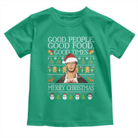 True Crime Ugly Christmas Toddler T Shirt Funny Jeffrey Dahmer Good Food Sick Humor - Wonder Print Shop