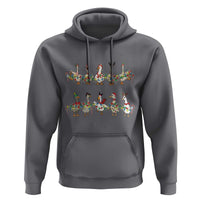 Goose Christmas Hoodie Funny Xmas Lights