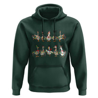 Goose Christmas Hoodie Funny Xmas Lights