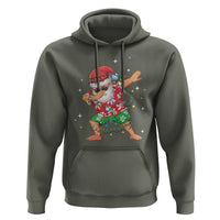 Funny Christmas Hoodie Dabbing Santa Boys Girls Men Xmas Dab Kid