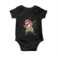 Christmas Hawaiian Baby Onesie Afro African Dabbing Santa Xmas Dab Girls Boys Kids