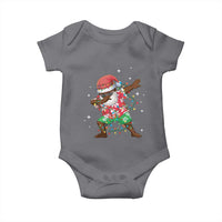 Christmas Hawaiian Baby Onesie Afro African Dabbing Santa Xmas Dab Girls Boys Kids