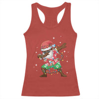 Christmas Hawaiian Racerback Tank Top Afro African Dabbing Santa Xmas Dab Girls Boys Kids