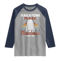 Nakatomi Plaza Christmas Party 1988 Raglan Shirt Xmas Gift
