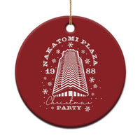 Nakatomi Plaza Party 1988 Christmas Ornament Funny 80's Xmas Movie - Wonder Print Shop