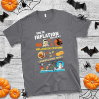 Happy Hallothanksmas T Shirt My Spooky Halloween Thanksgiving Ugly Christmas Costume - Wonder Print Shop