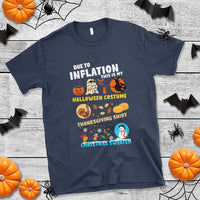 Happy Hallothanksmas T Shirt My Spooky Halloween Thanksgiving Ugly Christmas Costume - Wonder Print Shop
