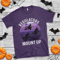 Funny Halloween Witch T Shirt Regulators Mount UpWitchy Vibes - Wonder Print Shop