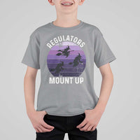 Funny Halloween Witch T Shirt For Kid Regulators Mount UpWitchy Vibes - Wonder Print Shop