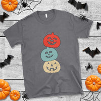 Vintage Halloween Pumpkin Funny Retro Gift T Shirt Cute Spooky Season Clothing - Wonder Print Shop