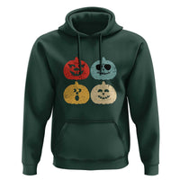 Retro Vintage Halloween Pumpkin Funny Gift Hoodie
