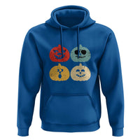 Retro Vintage Halloween Pumpkin Funny Gift Hoodie