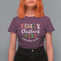 Matching Family Christmas T Shirt For Women Funny Group Xmas Festive Mom Dad Kids Tees - Wonder Print Shop