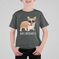Incorgnito Funny Welsh Corgi Owner Dog Lover T Shirt For Kid - Wonder Print Shop