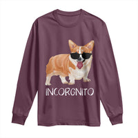 Incorgnito Funny Welsh Corgi Owner Dog Lover Long Sleeve Shirt