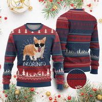 Incorgnito Funny Welsh Corgi Owner Dog Lover Knitted Sweatshirt - Wonder Print Shop