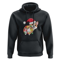 Christmas Corgi Dog Hoodie Cute Animal Pet Puppy Lover Gift Xmas Lights