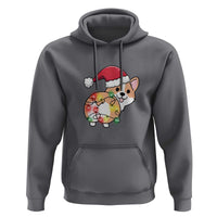 Christmas Corgi Dog Hoodie Cute Animal Pet Puppy Lover Gift Xmas Lights