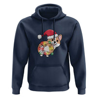 Christmas Corgi Dog Hoodie Cute Animal Pet Puppy Lover Gift Xmas Lights