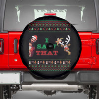 Jesus I Saw That Meme Spare Tire Cover Funny Ugly Christmas Religious Christian - Wonder Print Shop