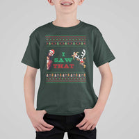 Jesus I Saw That Meme T Shirt For Kid Funny Ugly Christmas Religious Christian - Wonder Print Shop