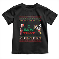 Jesus I Saw That Meme Toddler T Shirt Funny Ugly Christmas Religious Christian - Wonder Print Shop