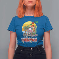 Mele Kalikimaka Hawaiian Christmas In July Hawaii Santa T Shirt For Women Xmas Family Beach Vacation - Wonder Print Shop