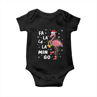 Christmas Flamingo Baby Onesie Hawaii Christmas Xmas Lights Tree