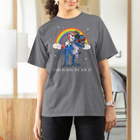 Funny Hanukkah T Shirt For Women Jewnicorn This Is How We Jew It - Wonder Print Shop