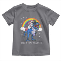 Funny Hanukkah Toddler T Shirt Jewnicorn This Is How We Jew It - Wonder Print Shop