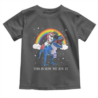 Funny Hanukkah Toddler T Shirt Jewnicorn This Is How We Jew It - Wonder Print Shop