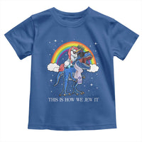 Funny Hanukkah Toddler T Shirt Jewnicorn This Is How We Jew It - Wonder Print Shop