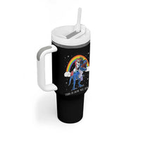 Funny Hanukkah Tumbler With Handle Jewnicorn This Is How We Jew It - Wonder Print Shop