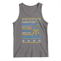 Funny Ugly Hanukkah Tank Top Imagine Your Cellphone Chanukah Jewish - Wonder Print Shop
