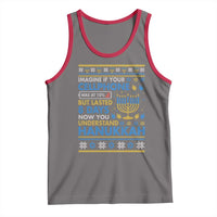 Funny Ugly Hanukkah Tank Top Imagine Your Cellphone Chanukah Jewish - Wonder Print Shop