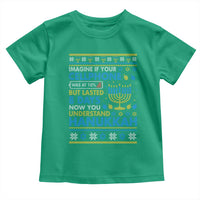 Funny Ugly Hanukkah Toddler T Shirt Imagine Your Cellphone Chanukah Jewish - Wonder Print Shop