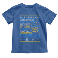 Funny Ugly Hanukkah Toddler T Shirt Imagine Your Cellphone Chanukah Jewish - Wonder Print Shop