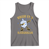Bruh Hanukkah Tank Top Funny Dabbing Dreidel Love Jewish Chanukah Jew Gift - Wonder Print Shop