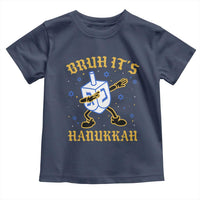 Bruh Hanukkah Toddler T Shirt Funny Dabbing Dreidel Love Jewish Chanukah Jew Gift - Wonder Print Shop